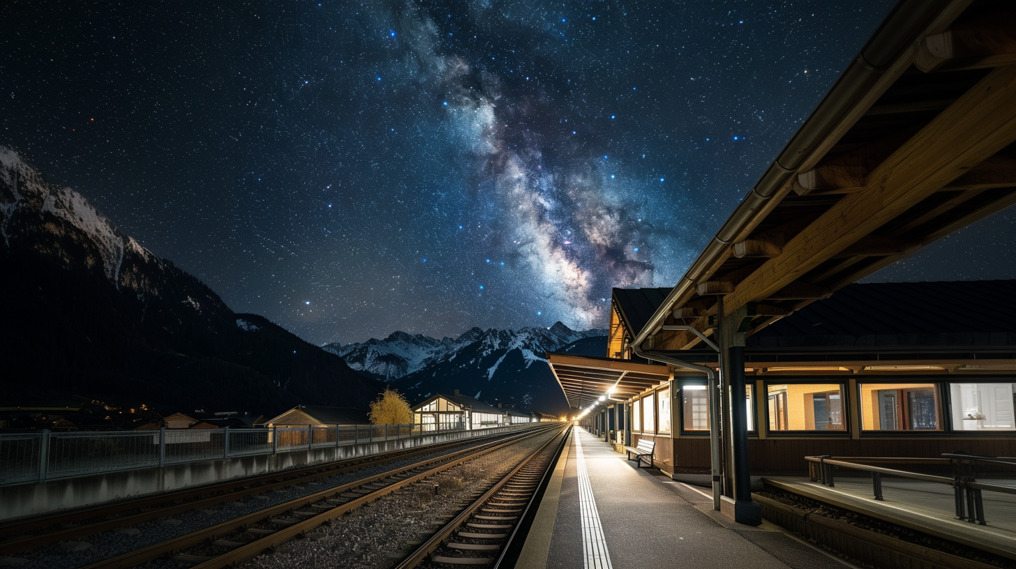 Das Sternbild der Bahnhöfe